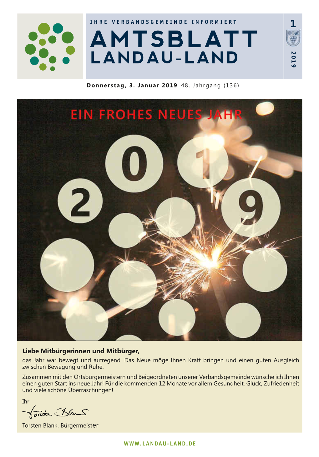 Amtsblatt 2019 Landau-Land