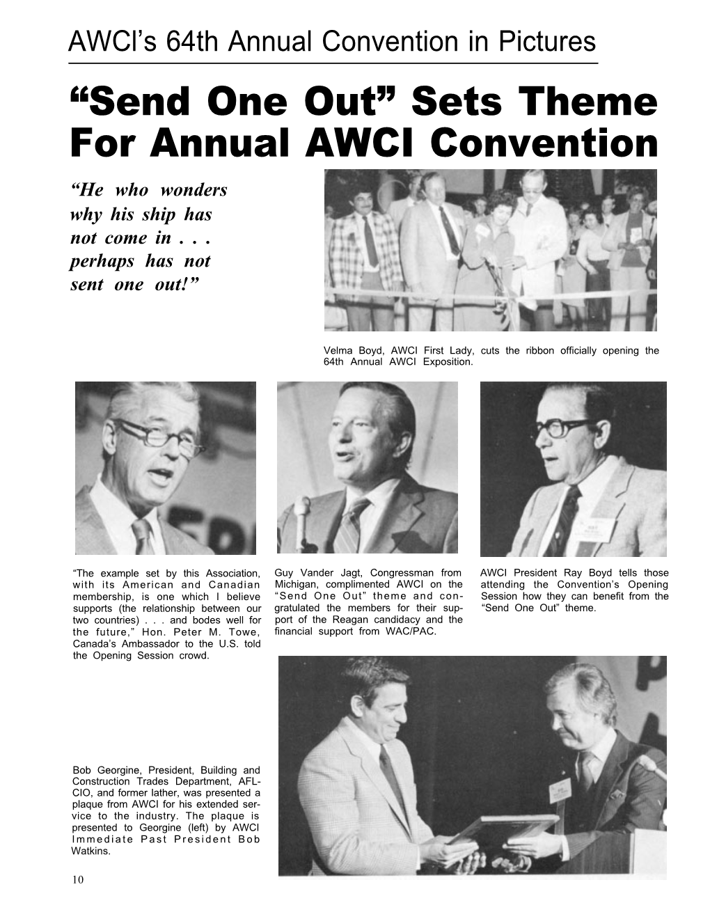 Awcl's 64Th Annual Convention