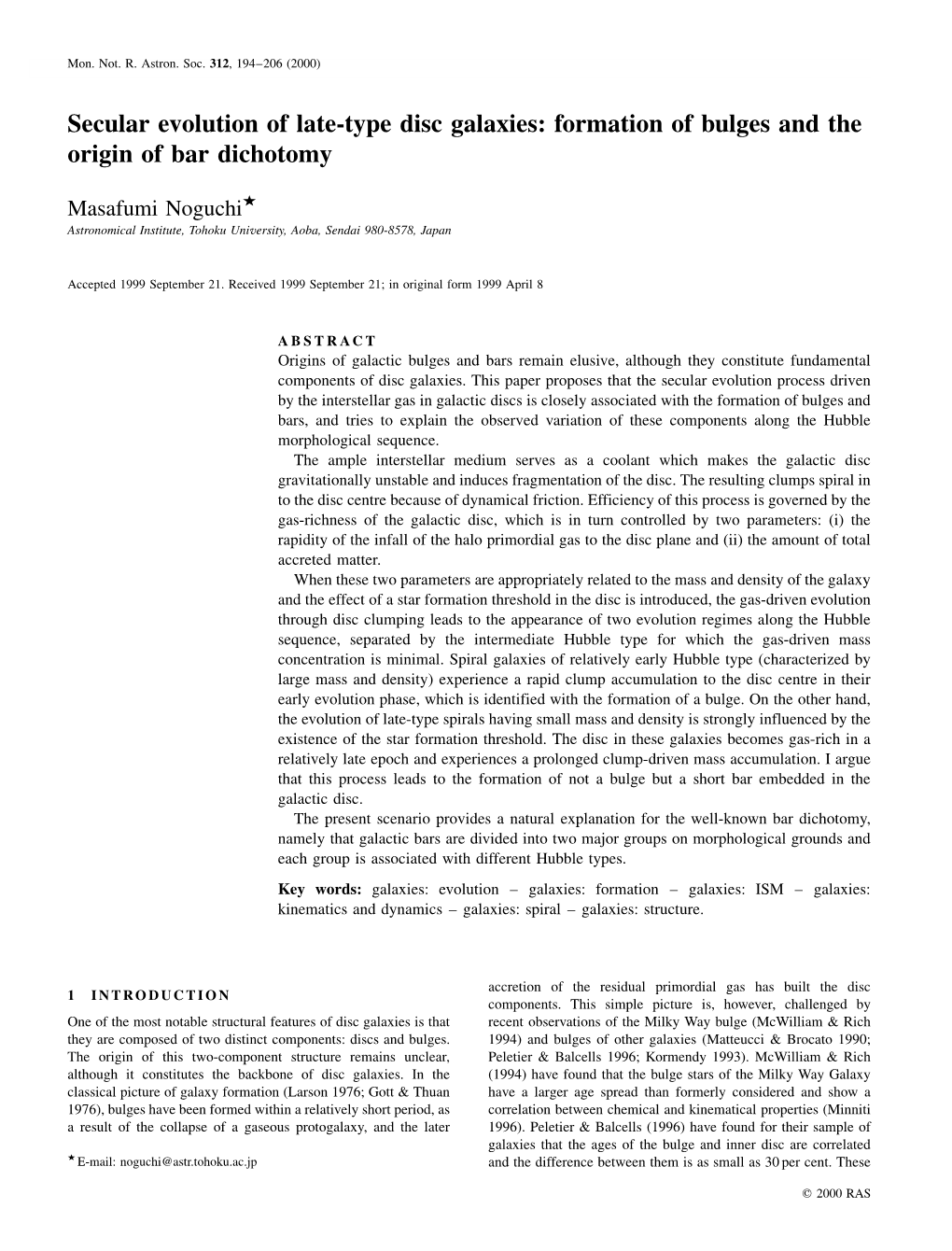 Secular Evolution of Late-Type Disc Galaxies: Formation of Bulges and the Origin of Bar Dichotomy