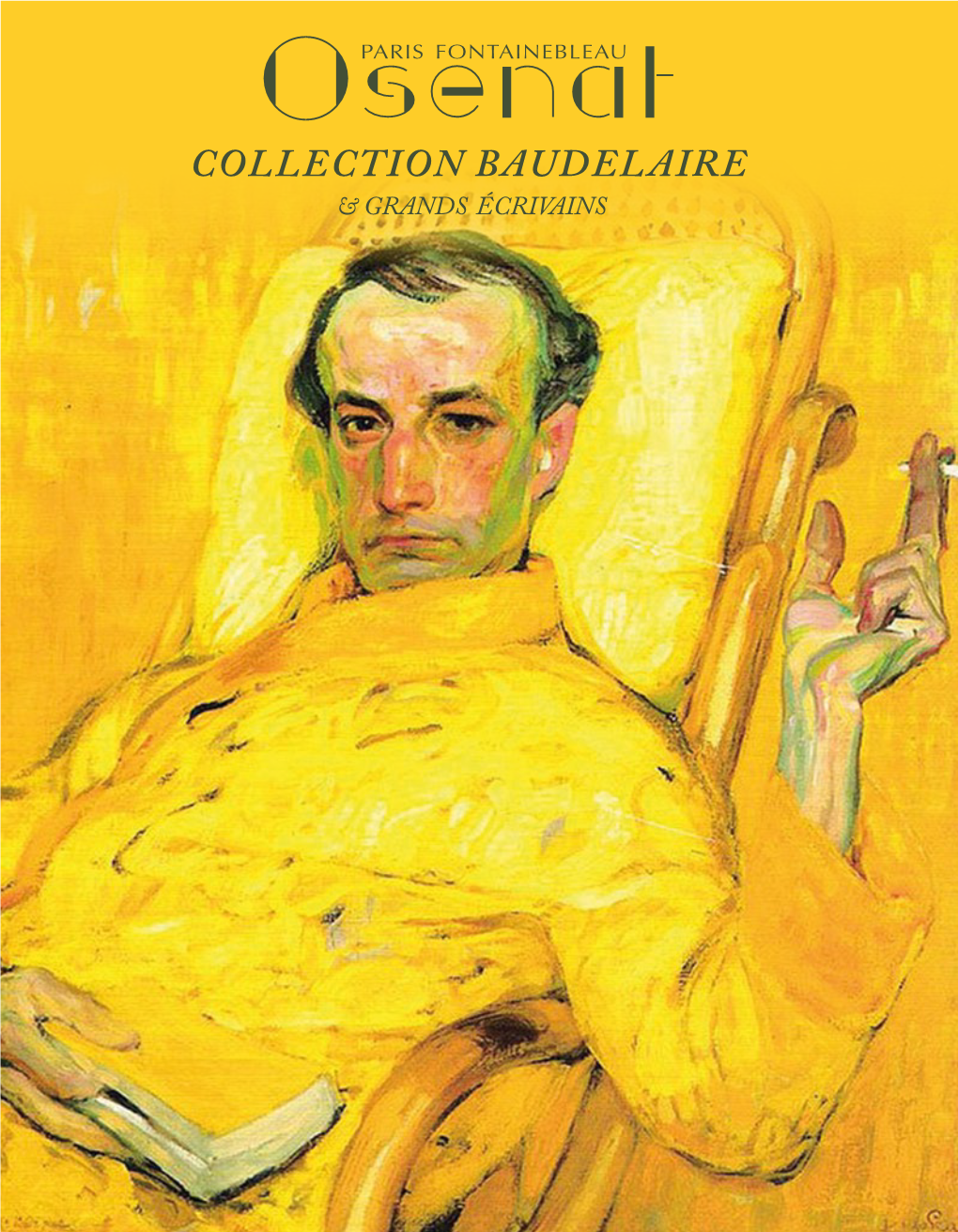 Collection Baudelaire & Grands Écrivains Collection &Baudelaire Grands Écrivains Dimanche 4 Novembre 2018 À 14H30