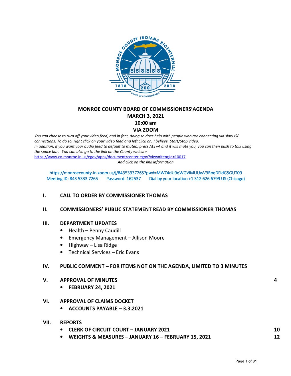 Commissioners Packet 202103