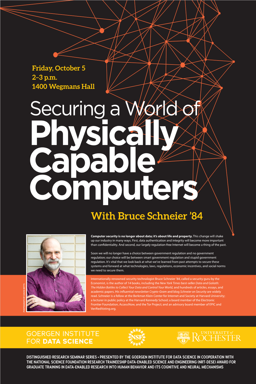 With Bruce Schneier ’84