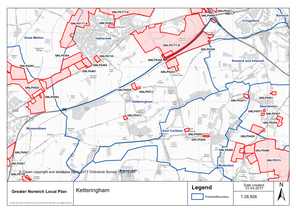 Ketteringham Map Book