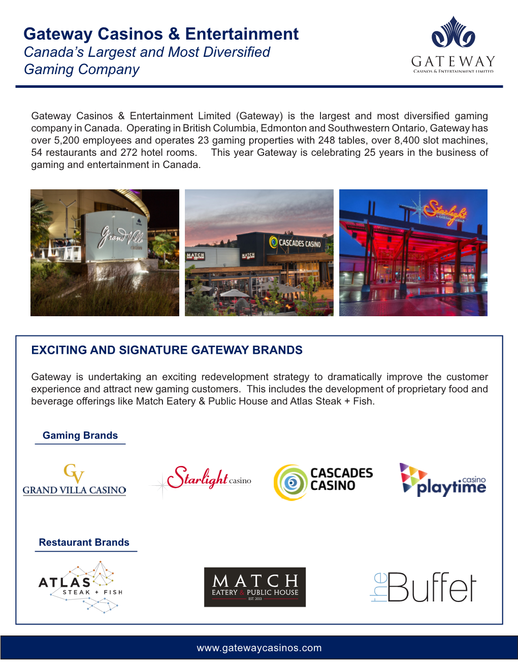 Gateway Casinos & Entertainment