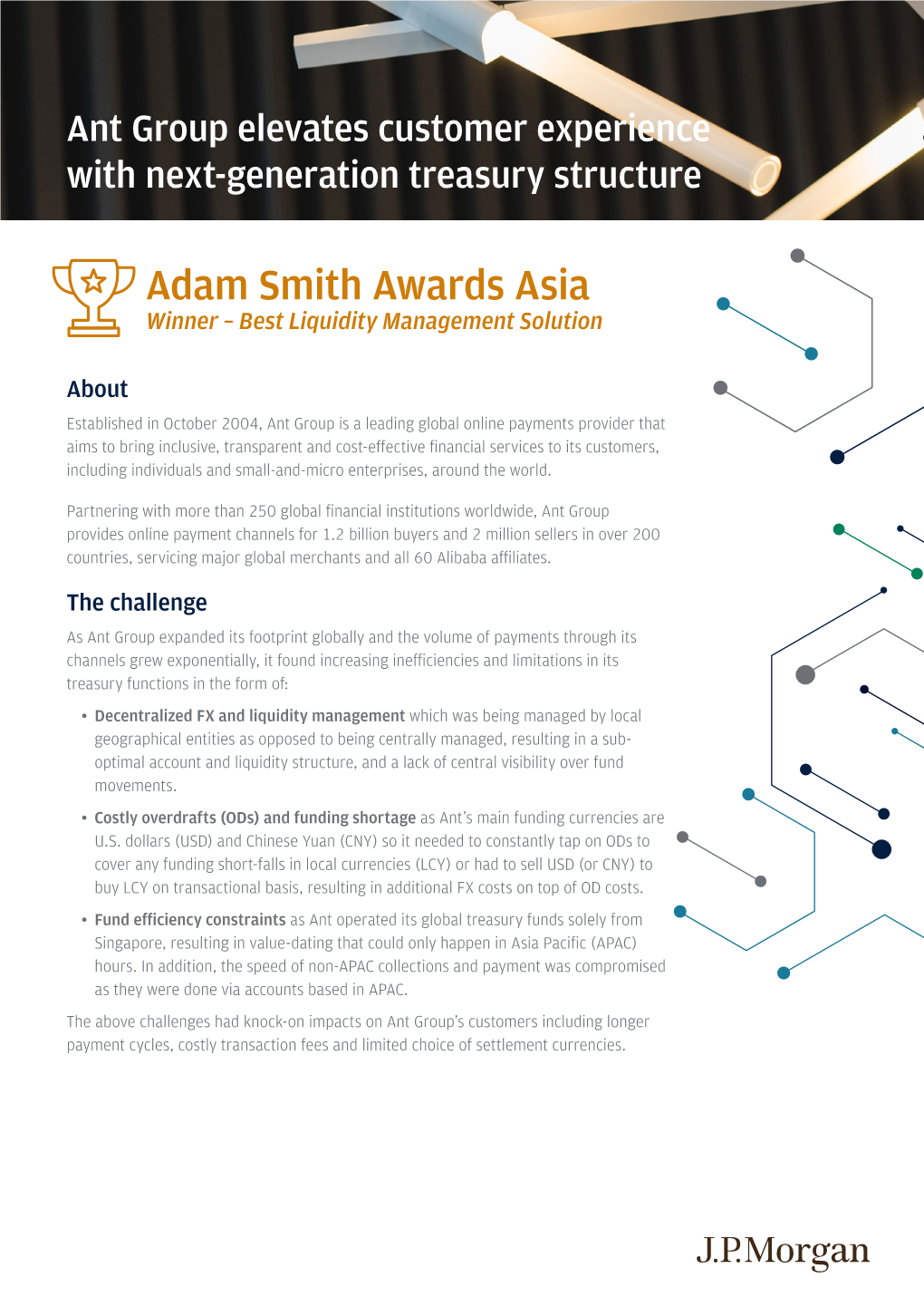 Adam Smith Awards Asia Winner – Best Liquidity Management Solution