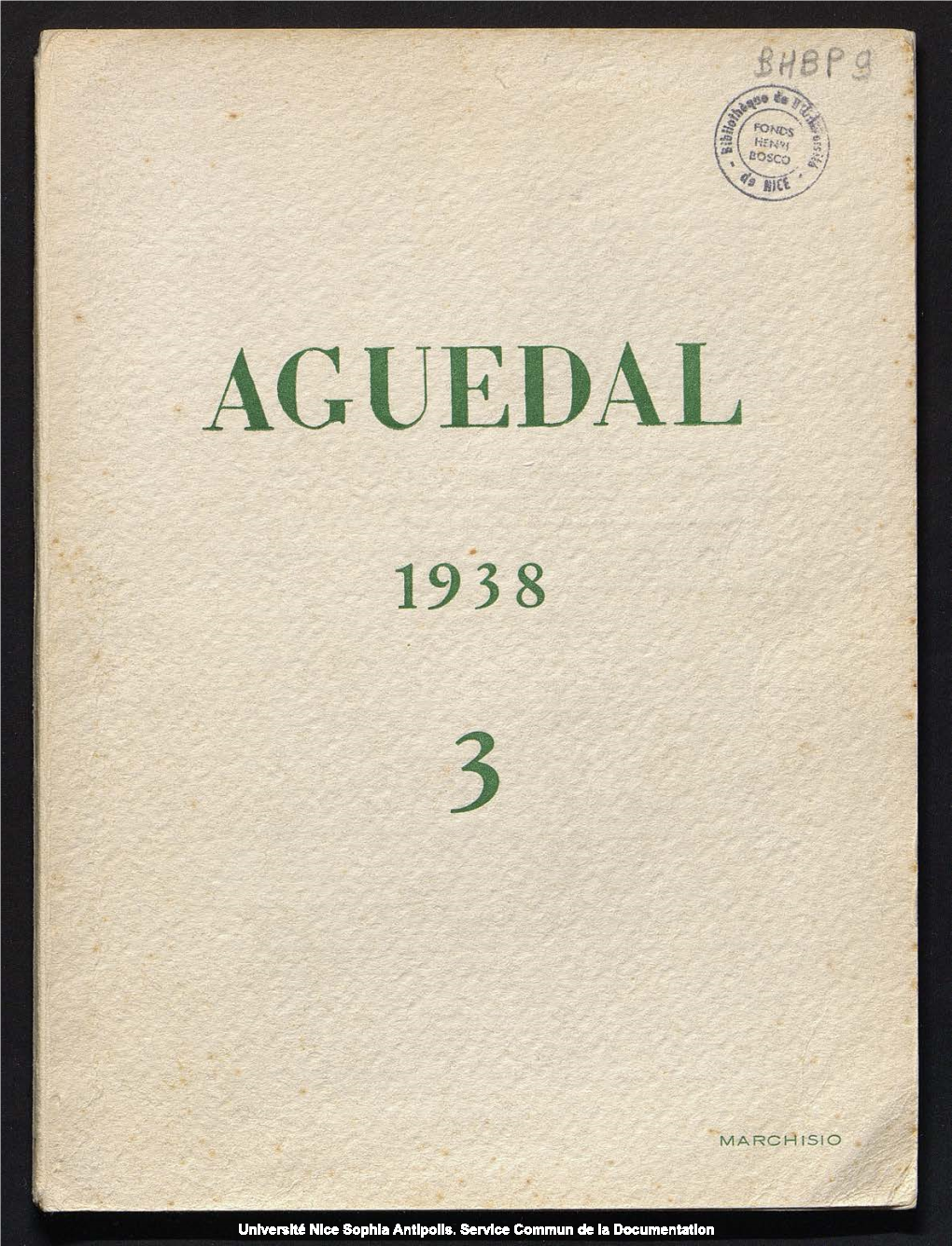 Aguedal, 1938, 3