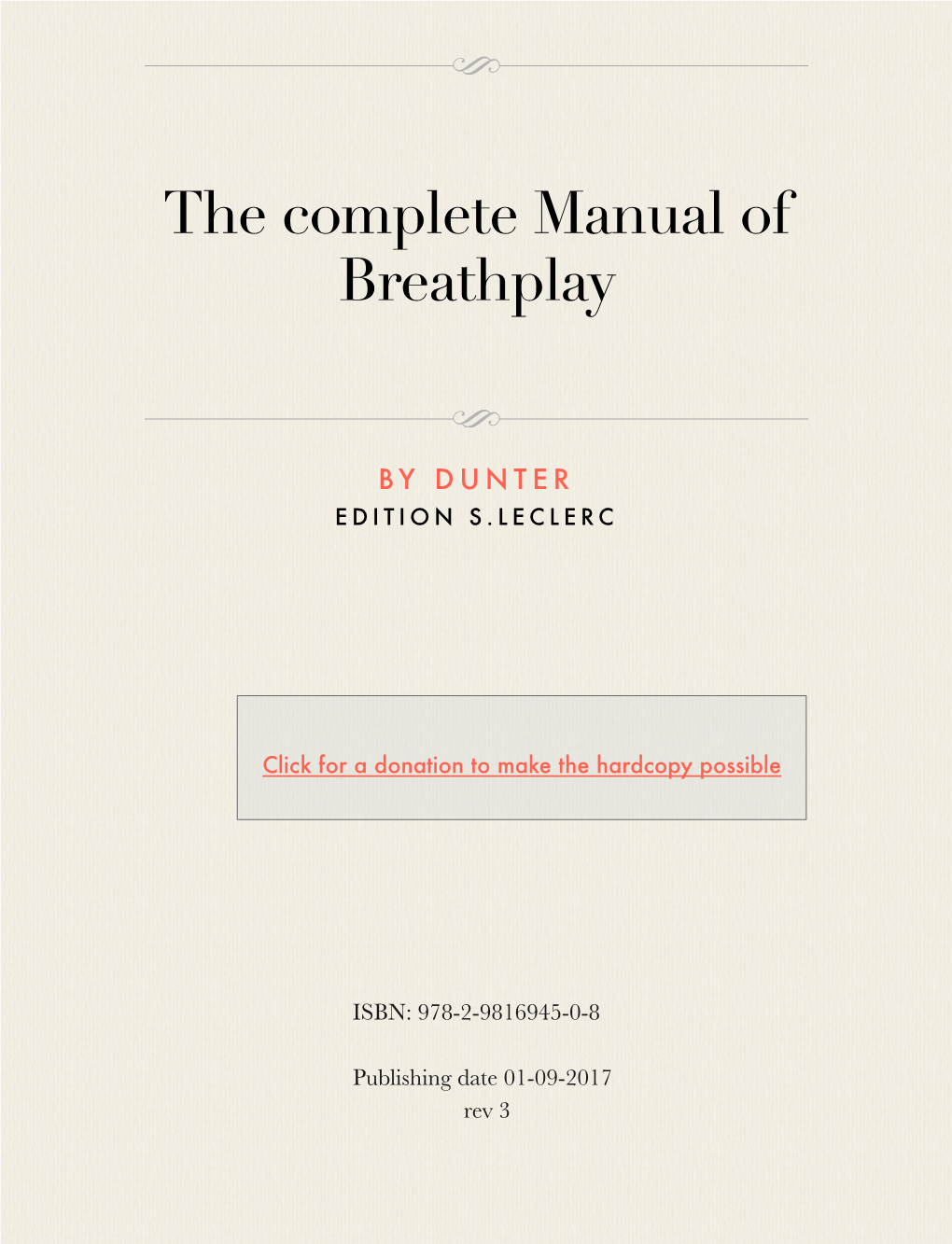 The Complete Manual of Breathplay