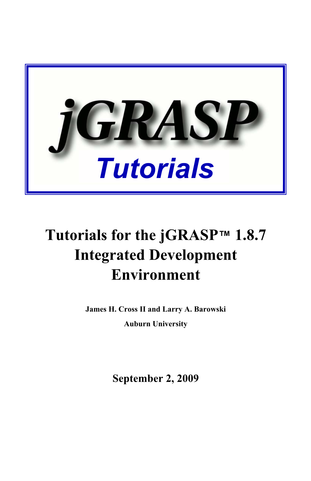 Jgrasp Tutorials