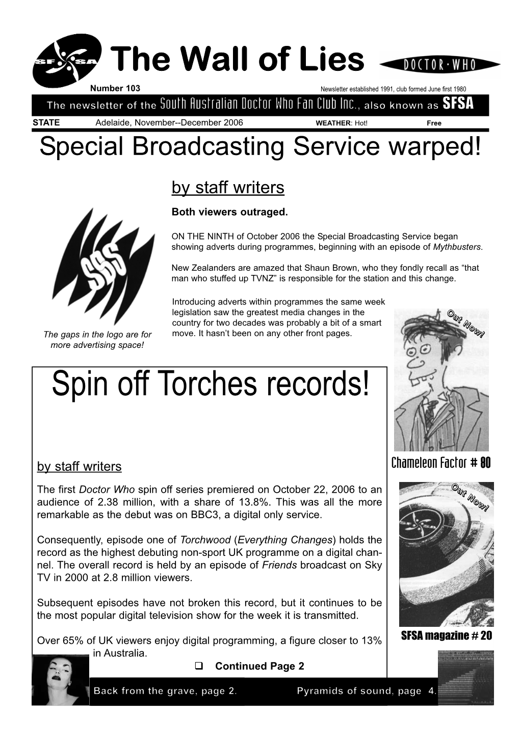 Spin Off Torches Records!