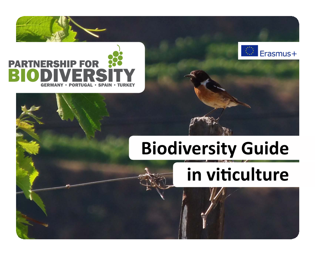 Biodiversity Guide in Viticulture CONTENT