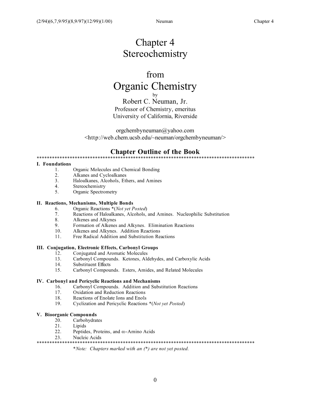 Organic Chemistry by Robert C