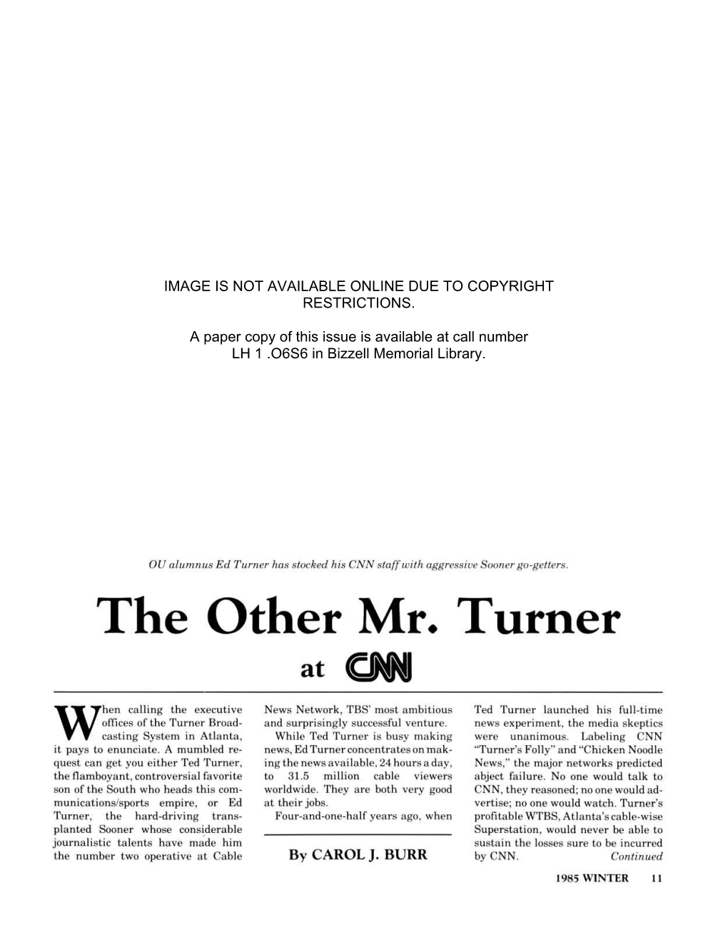 The Other Mr. Turner