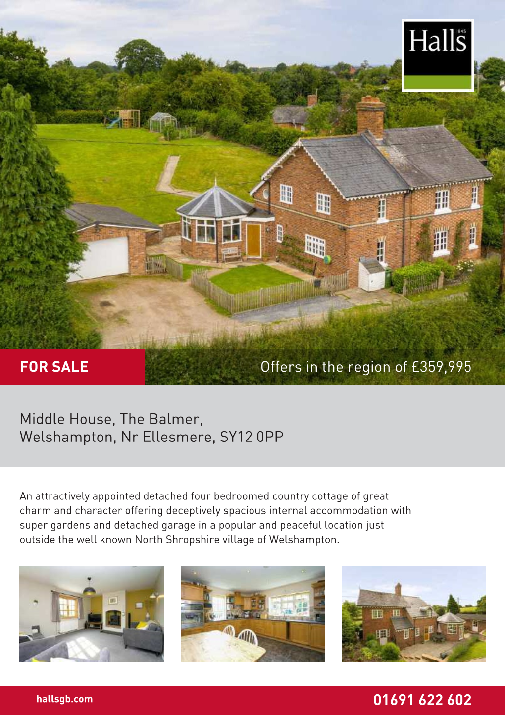 Middle House, the Balmer, Welshampton, Nr Ellesmere, SY12 0PP