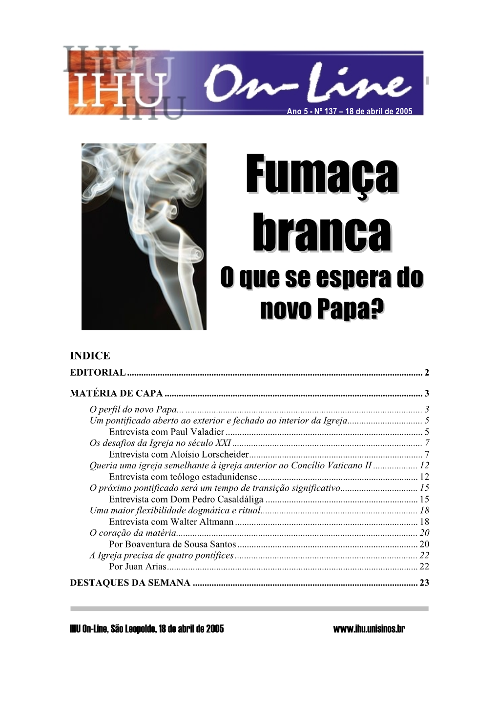 Fumaça Branca