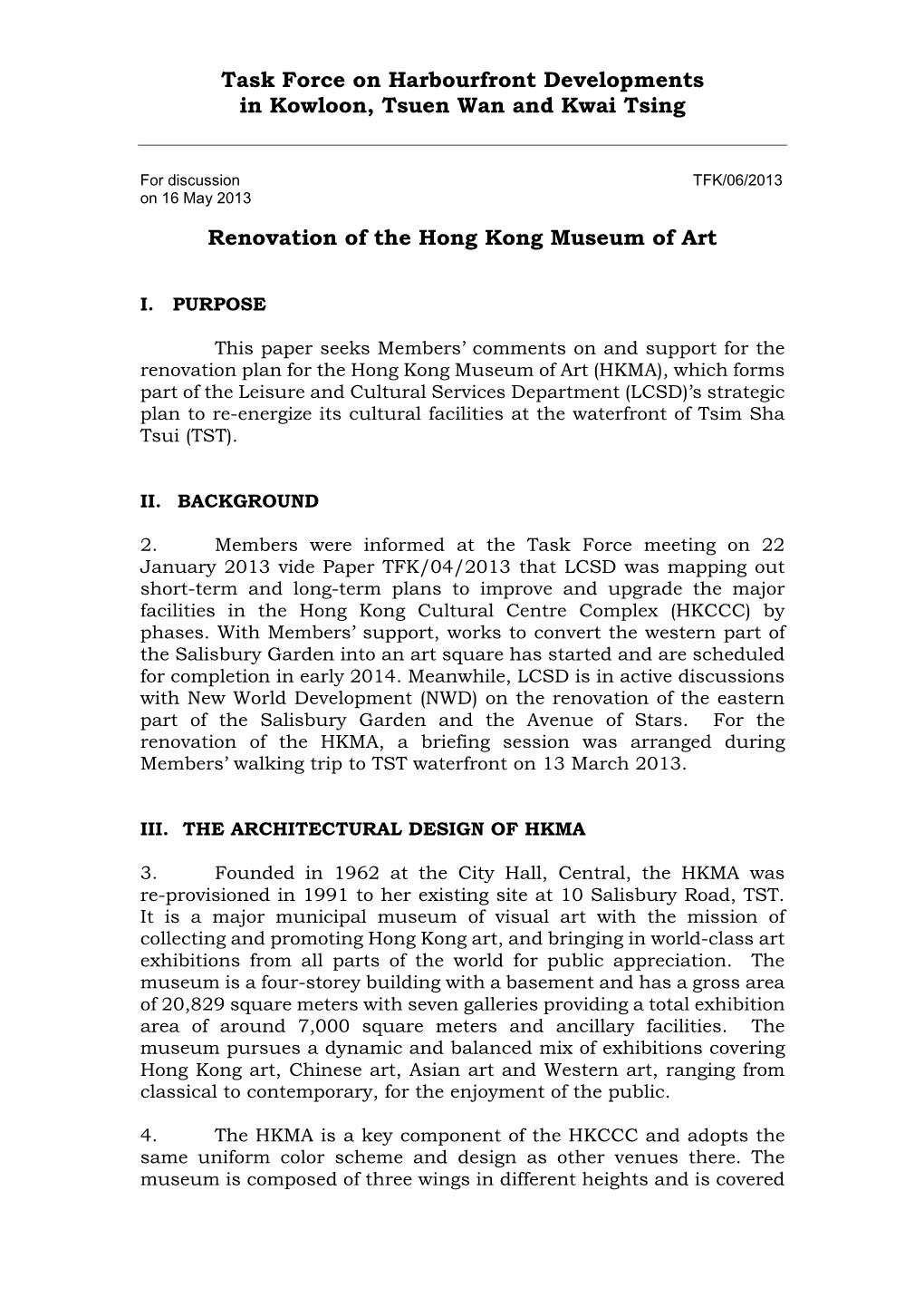 Renovation of the Hong Kong Museum of Art, Tsim Sha Tsui