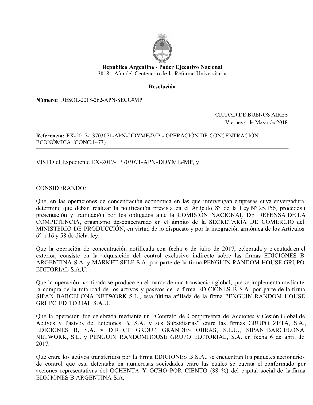 Que, En Las Operaciones De Concentración Económica En Las Q