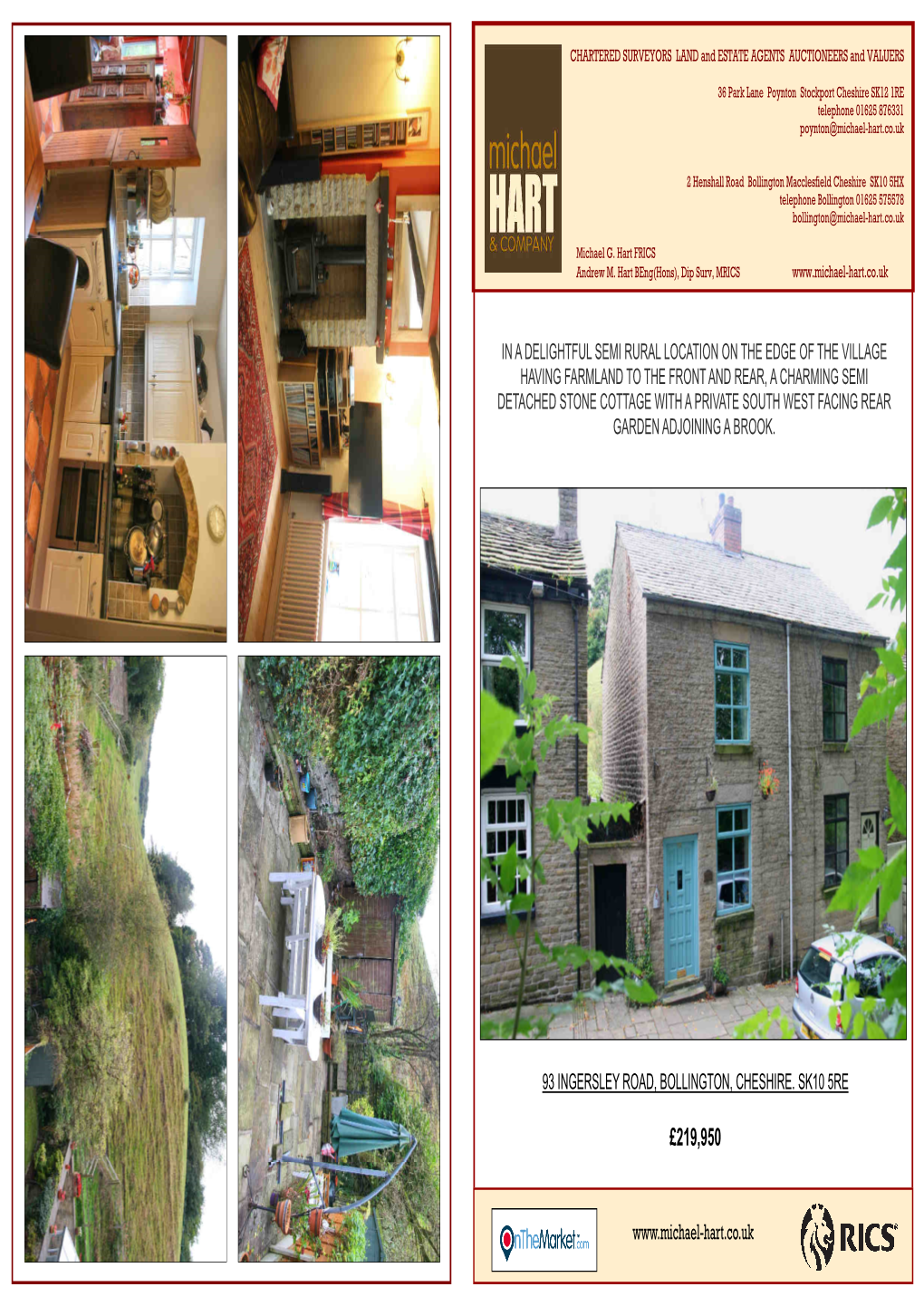 93 Ingersley Road, Bollington, Cheshire