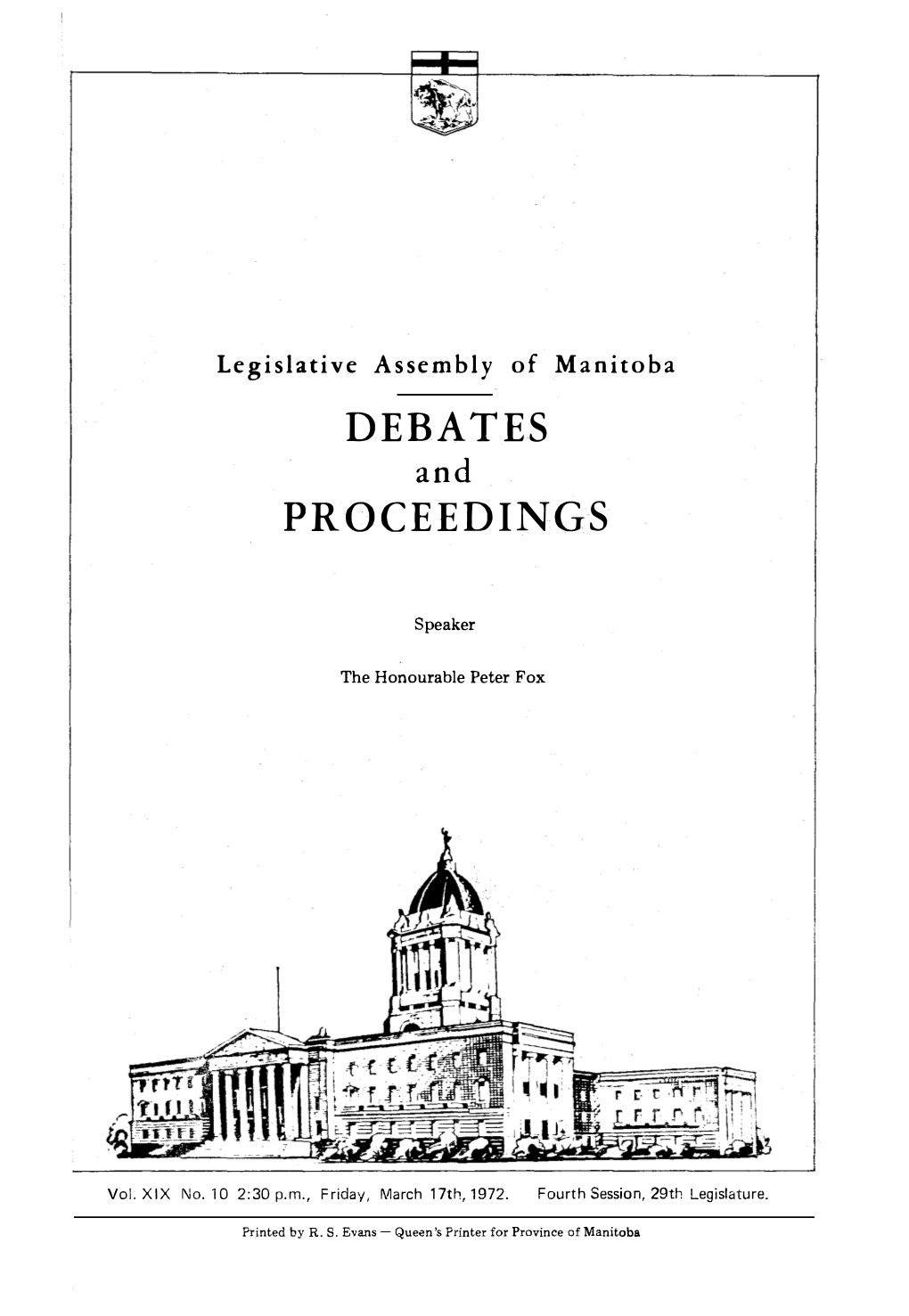 Debates Proceedings