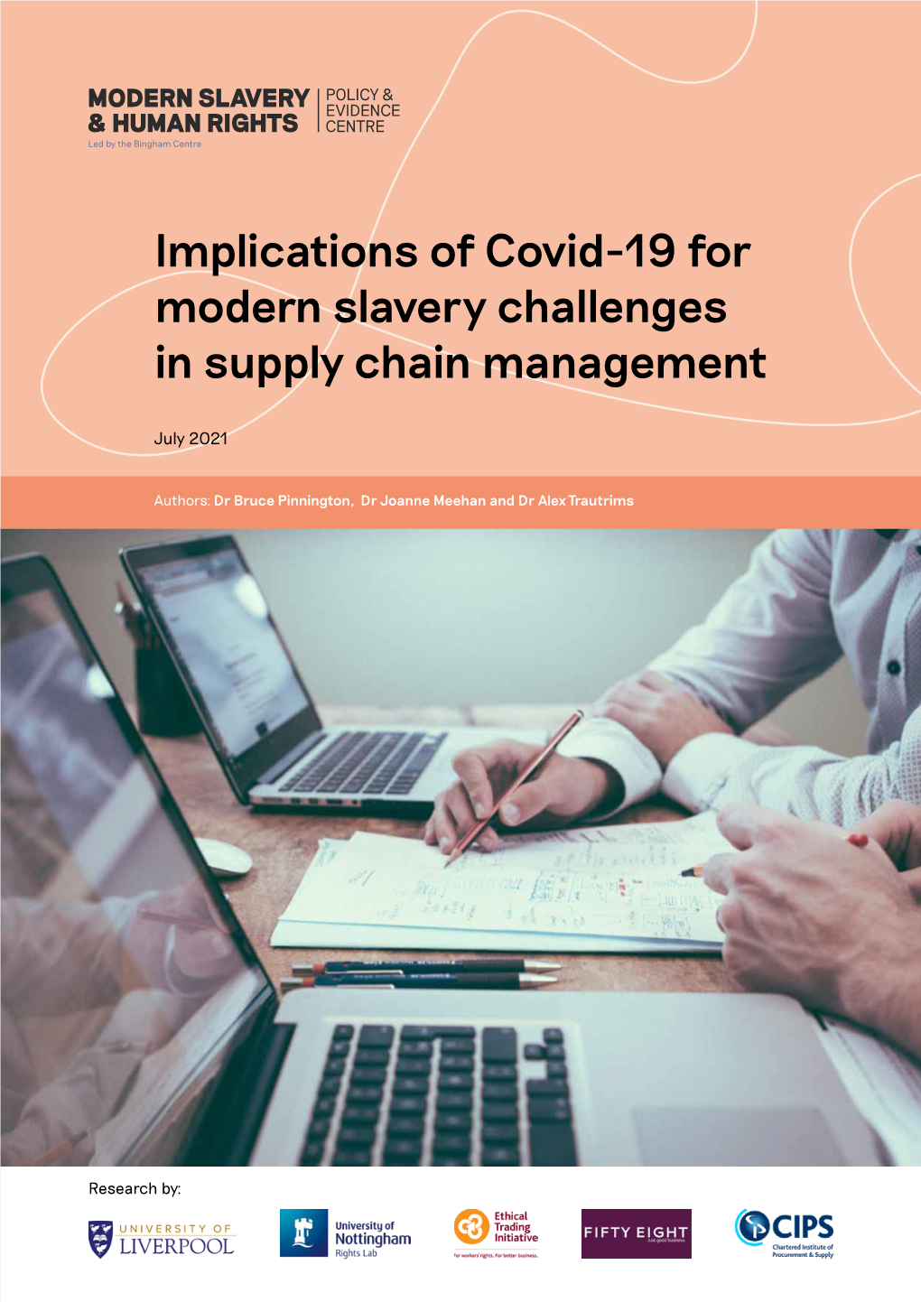 Implications of Covid-19 for Modern Slavery Challenges in Supply Chain Management
