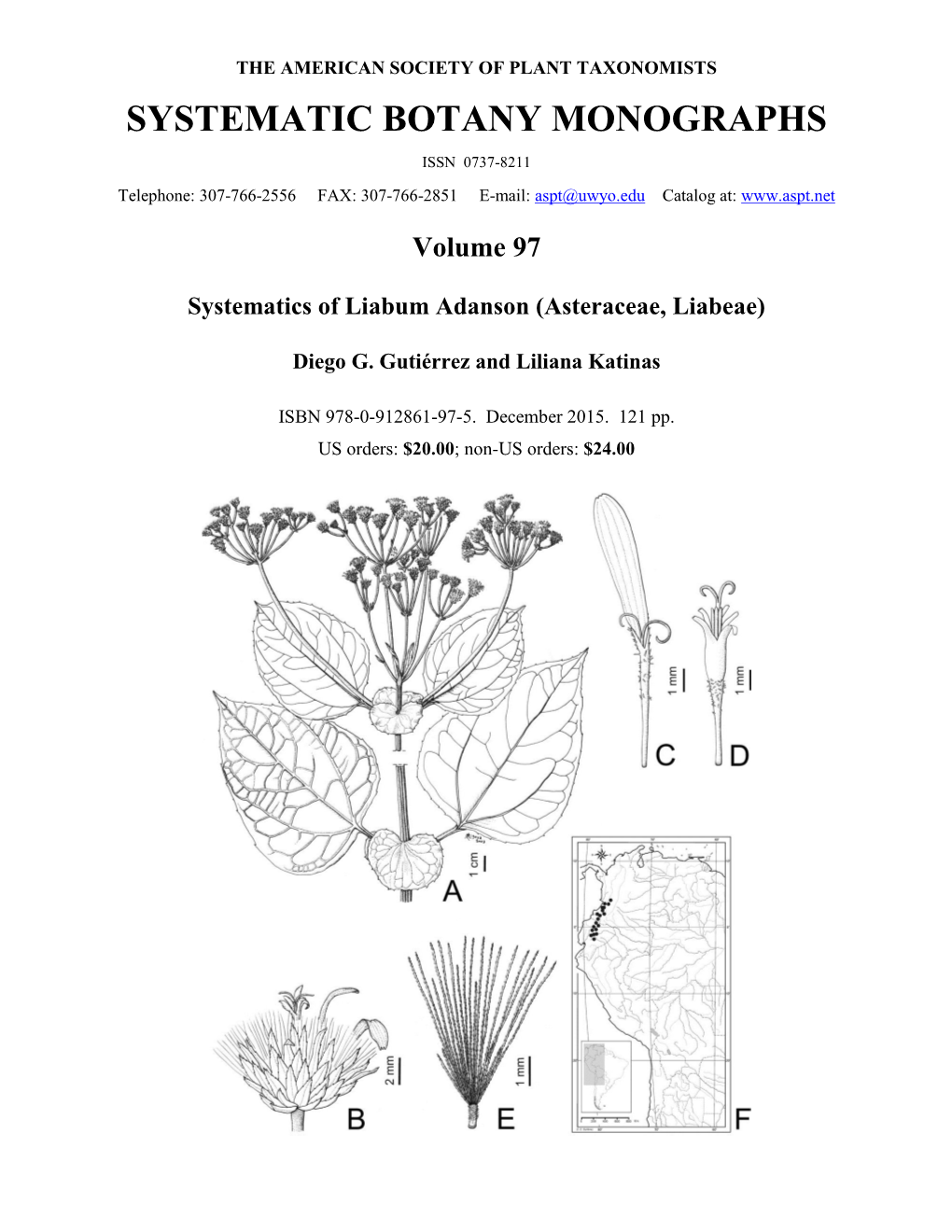 Systematic Botany Monographs