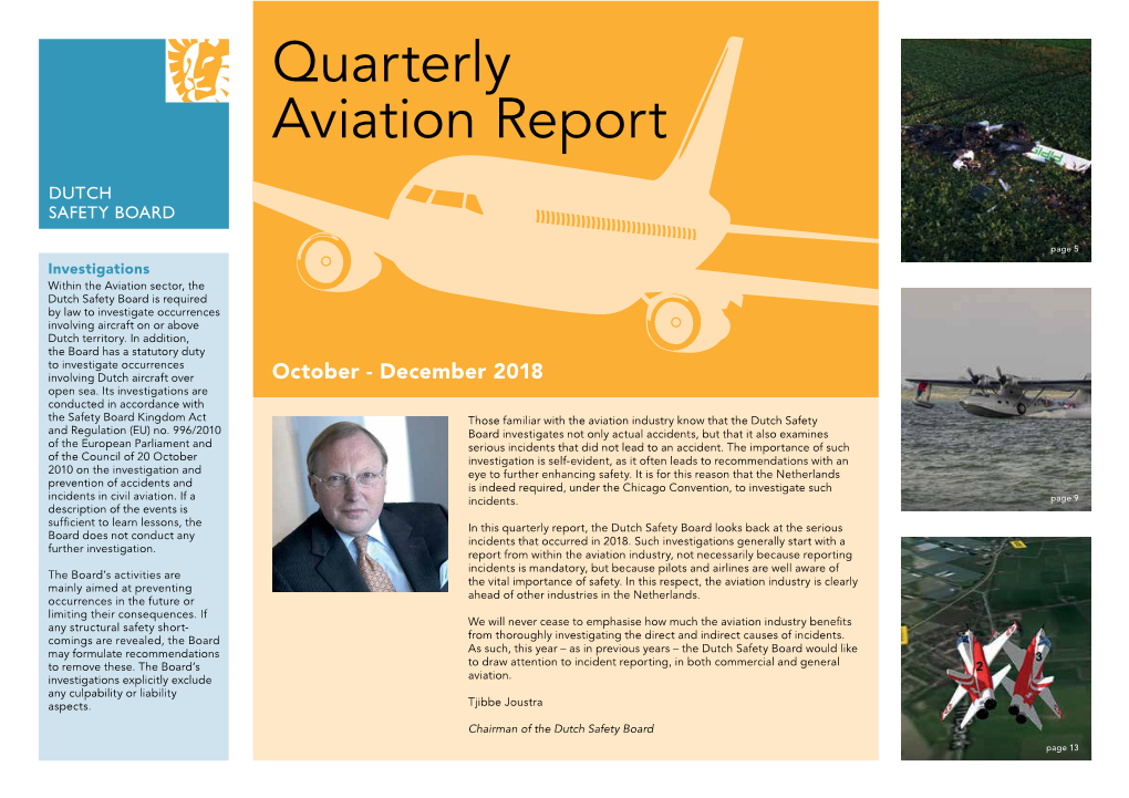 Quarterly Aviation Report