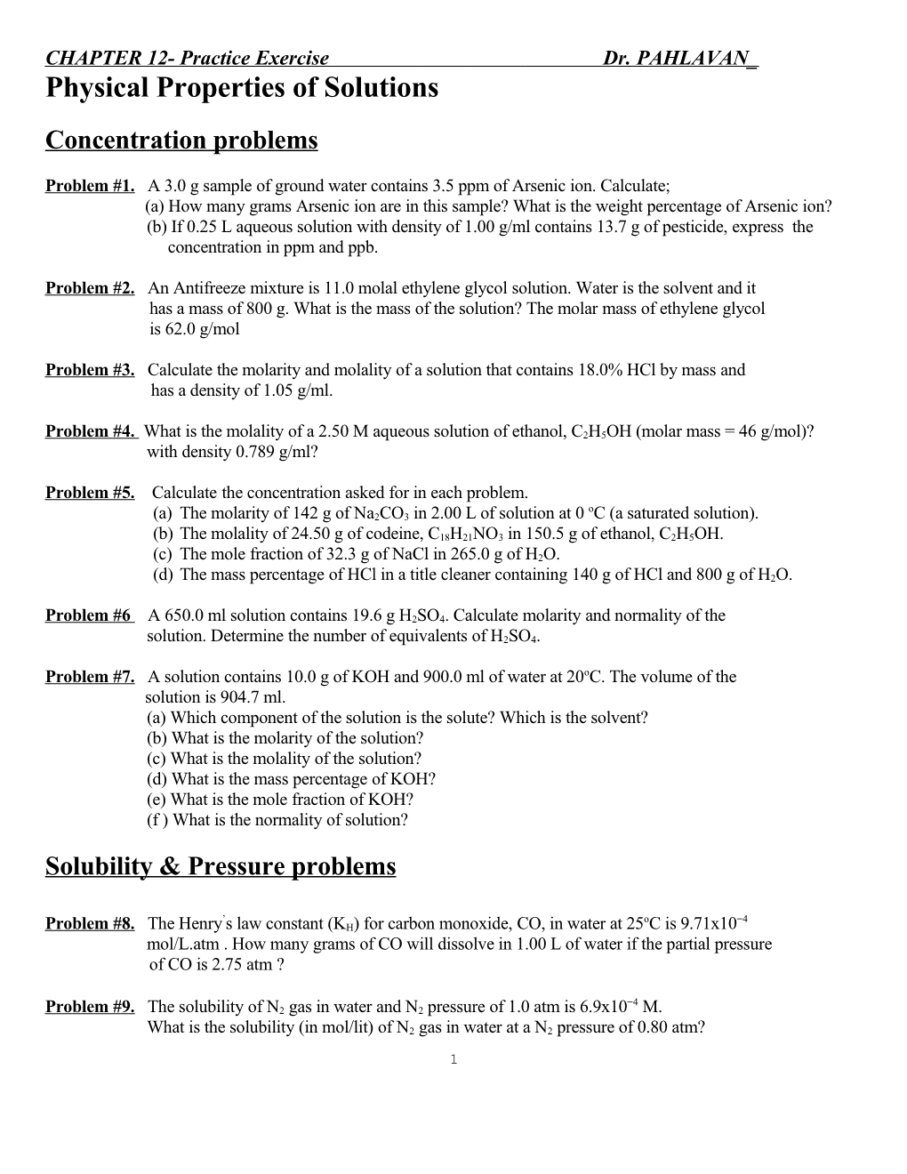 Chapter 13 - Problems Solving Pahlavan