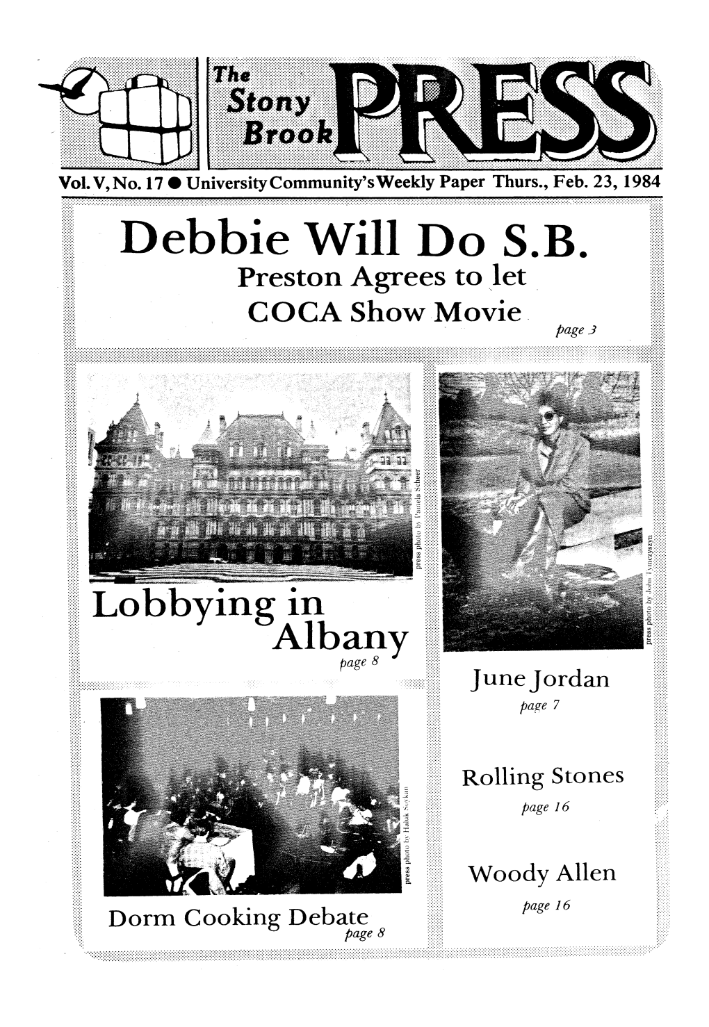 Debbie Does Dallas" Unless Ture Hall 100 This Friday and It Conforms to University Policy