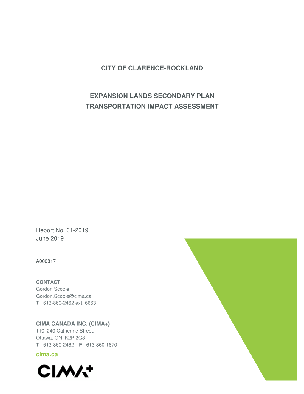 Transportation Impact Assessment