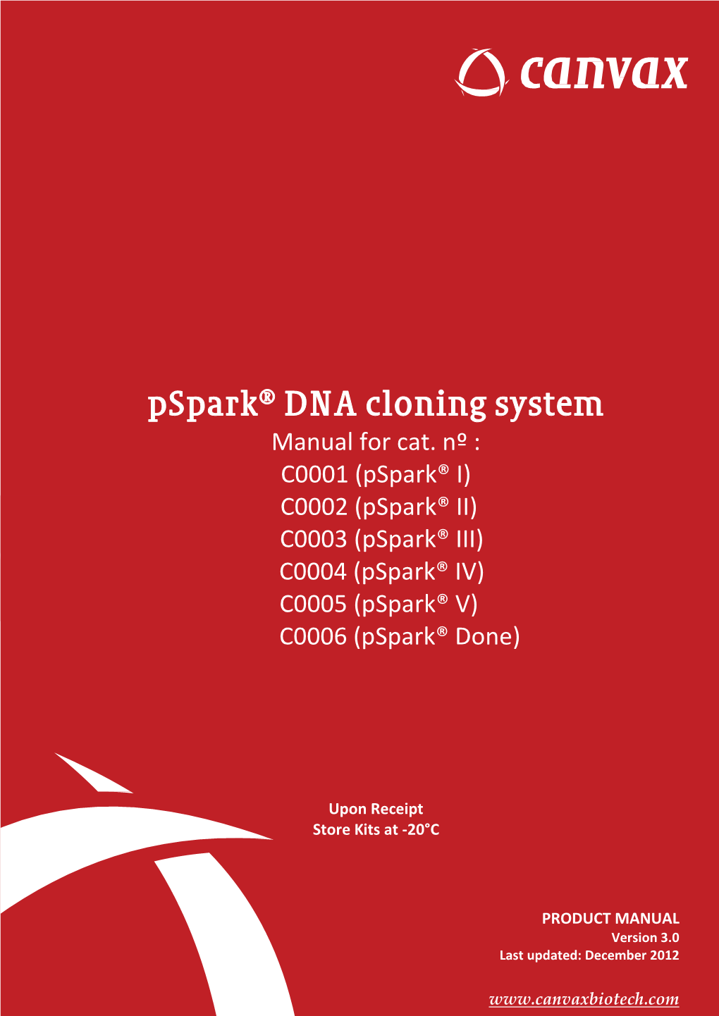 Pspark® DNA Cloning System Manual for Cat