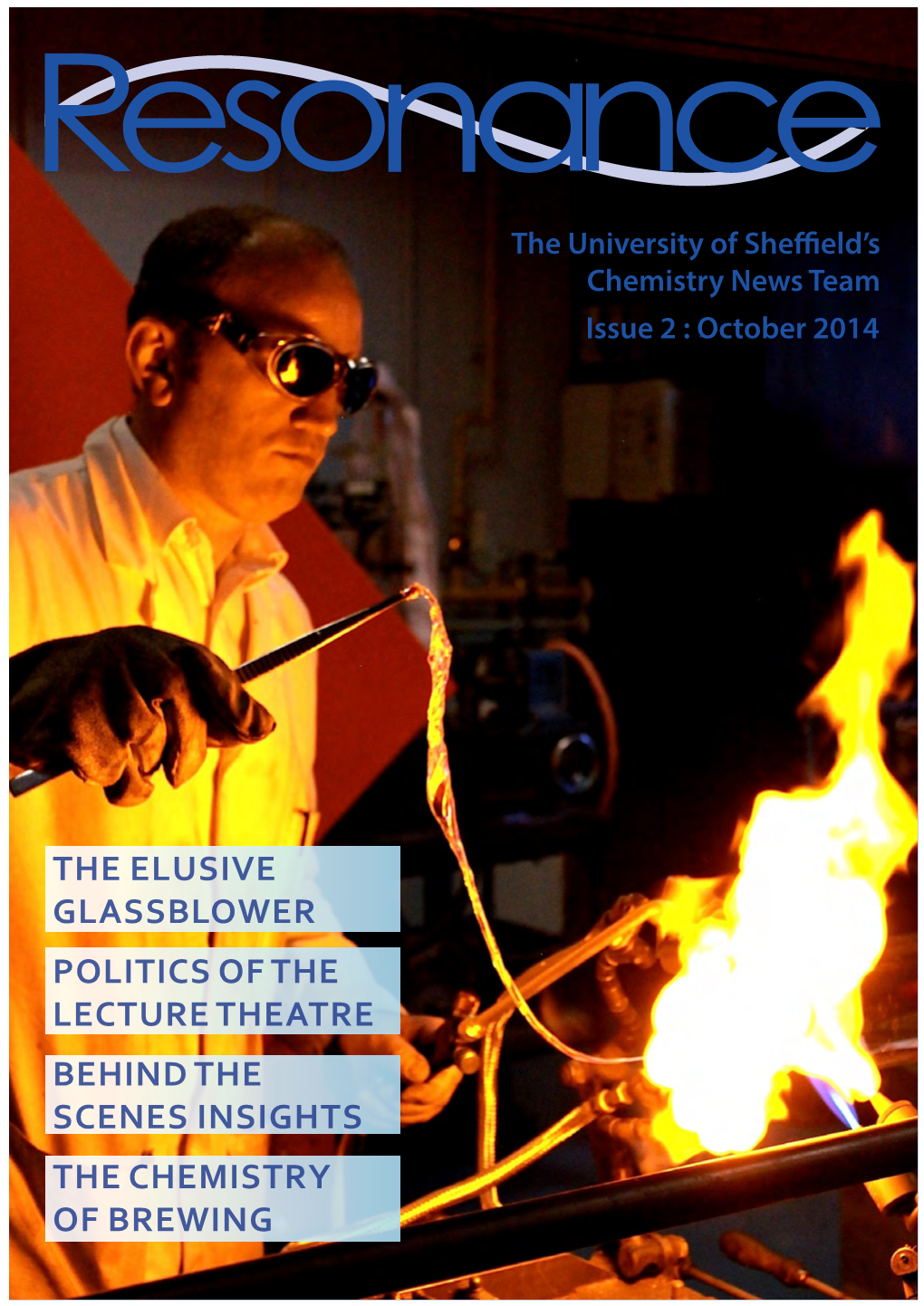 The Elusive Glassblower Politics of the Lecture Theatre Behind the Scenes Insights the Chemistry of Brewing