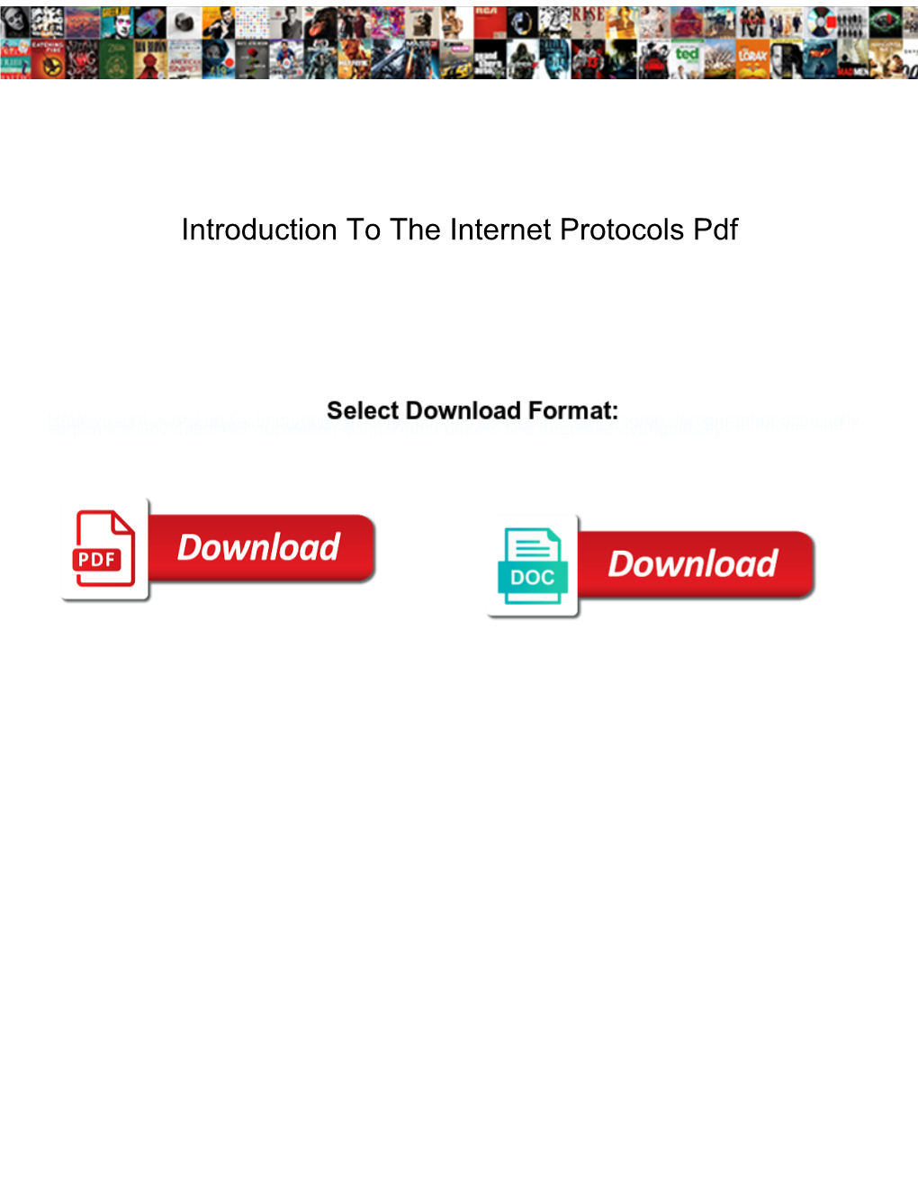 Introduction to the Internet Protocols Pdf