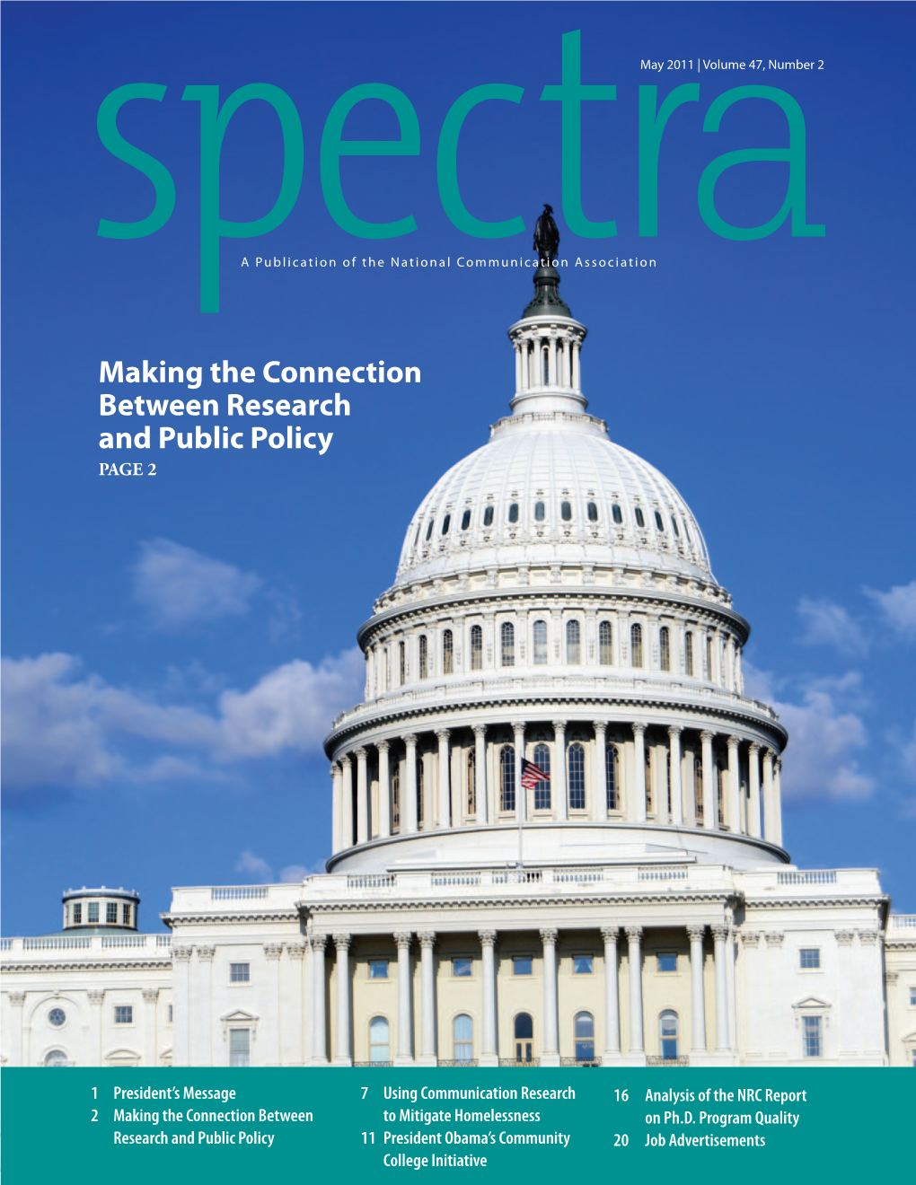 Making the Connection Between Research and Public Policy PAGE 2