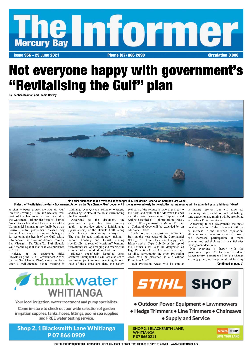 “Revitalising the Gulf” Plan by Stephan Bosman and Lachie Harvey