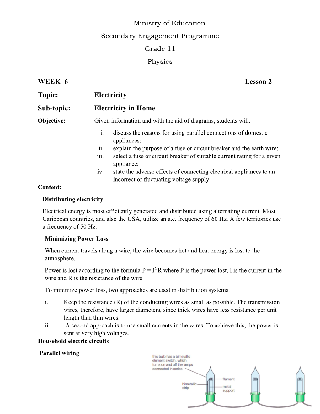 Pdf Grade 11 Physics Week 6 Lesson 2