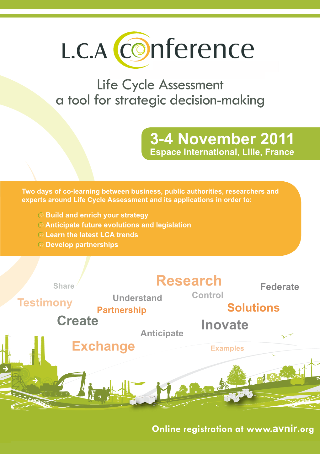 Life Cycle Assessment a Tool for Strategic Decision-Making 3-4 November 2011