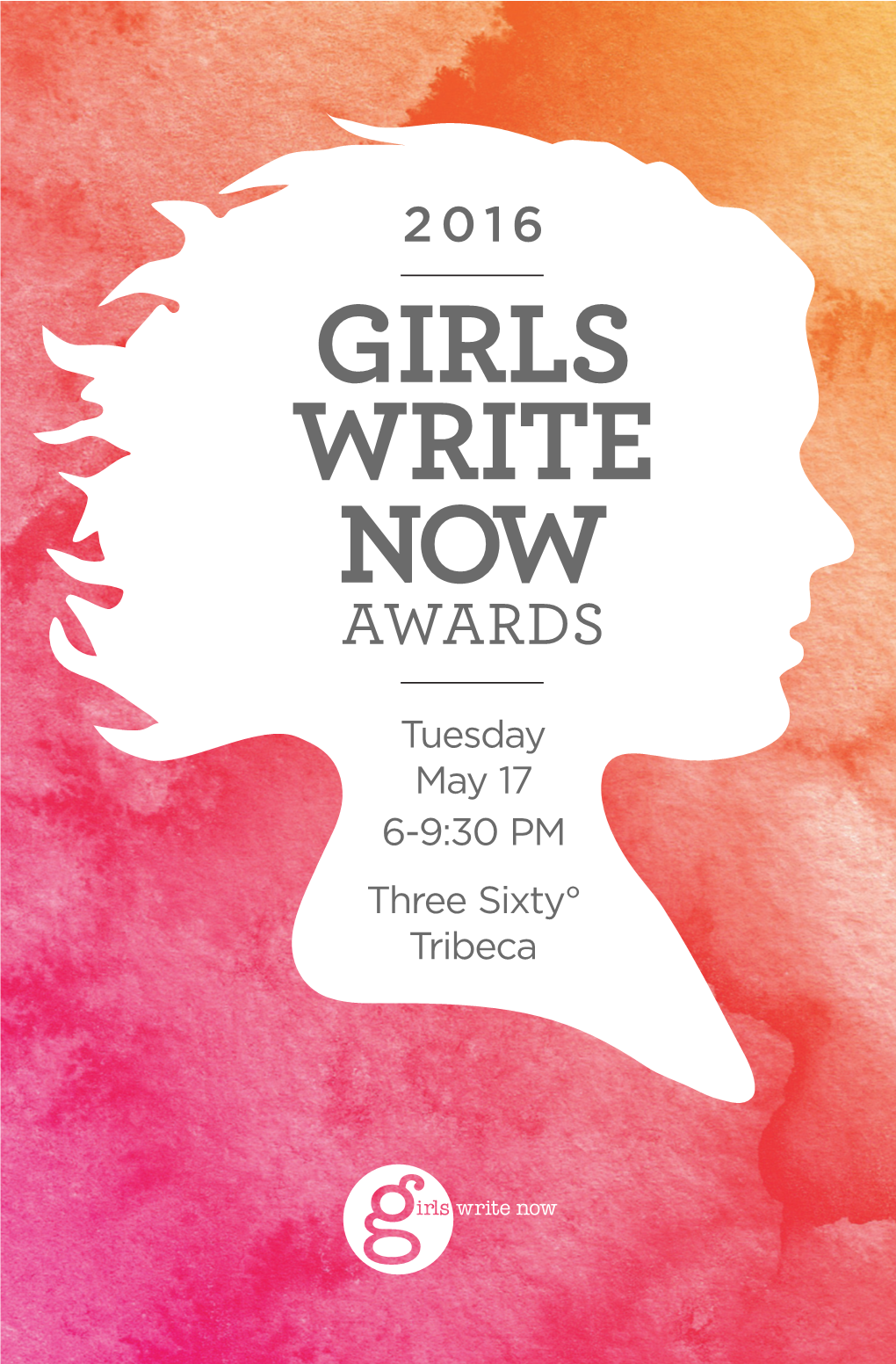 View the 2016 Girls Write Now Awards Program