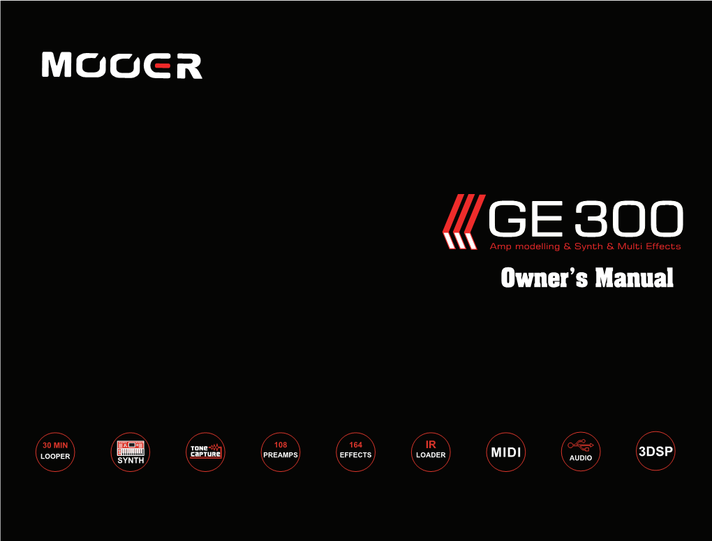 Mooer-Ge300-En.Pdf