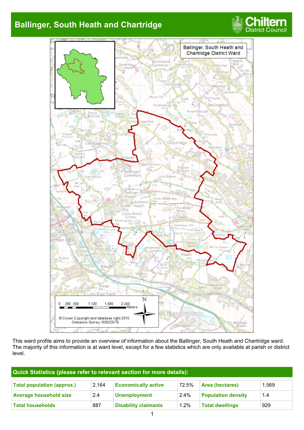 2015 Ballinger, South Heath and Chartridge