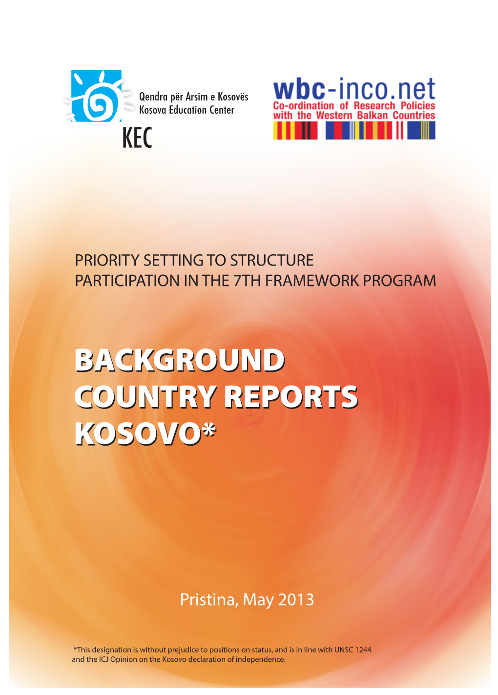 Background Country Reports Kosovo*