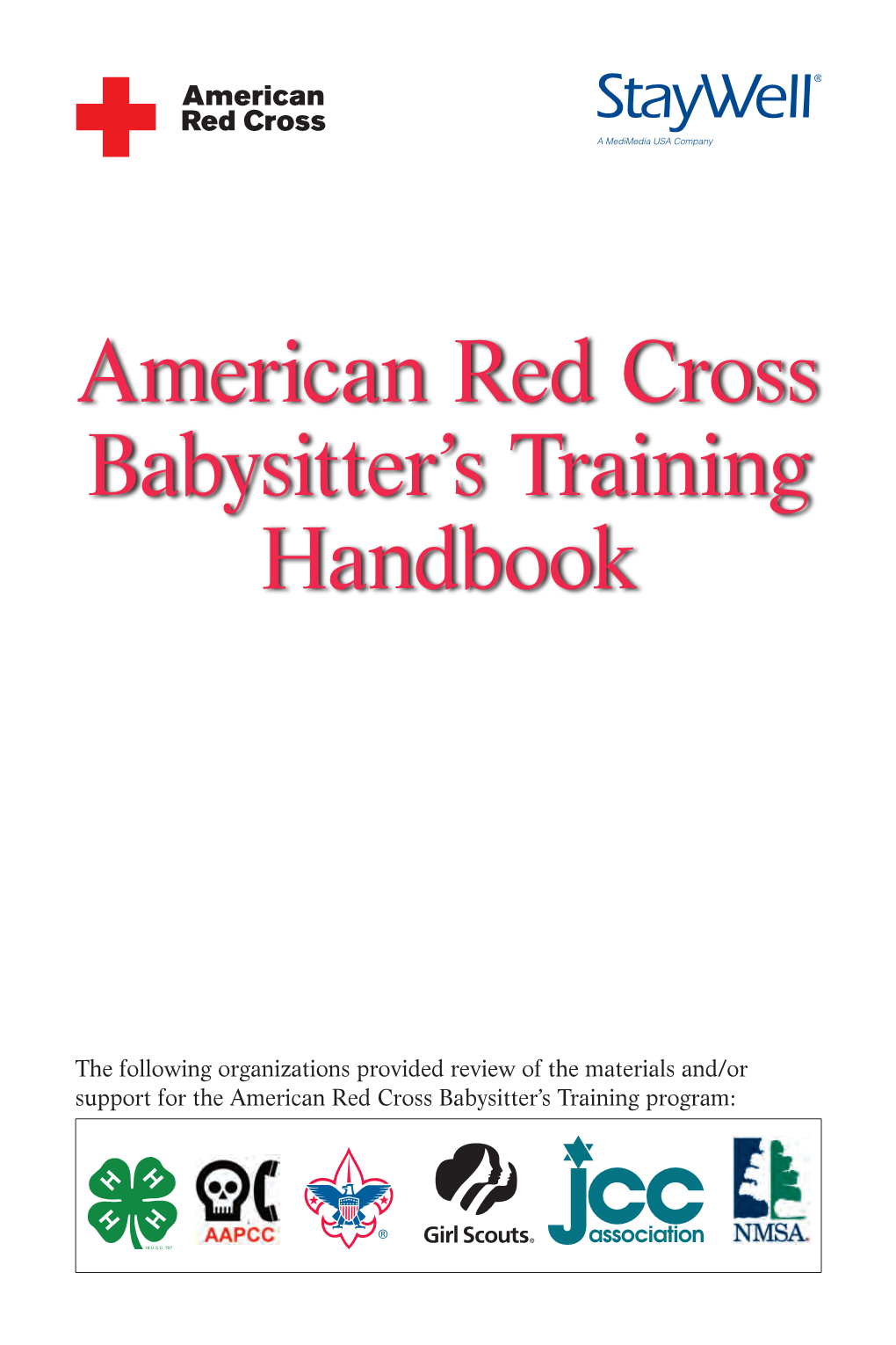 American Red Cross Babysitter's Training Handbook