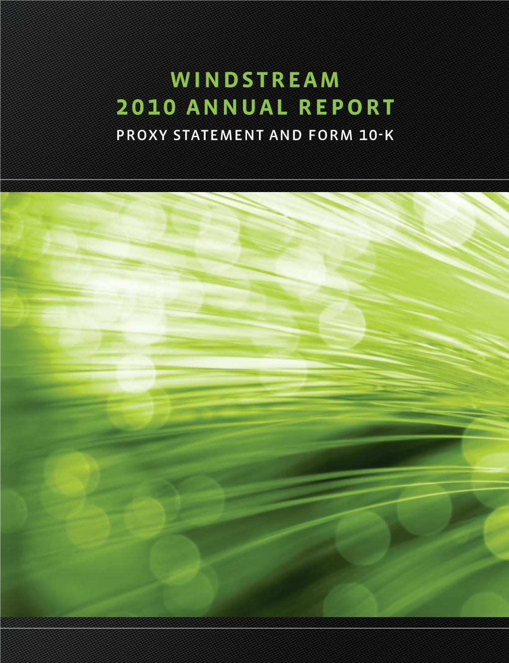 2010 Annual Report Windstream