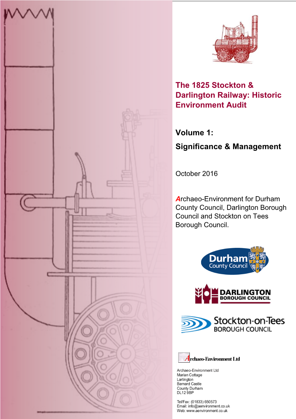 The 1825 Stockton & Darlington Railway