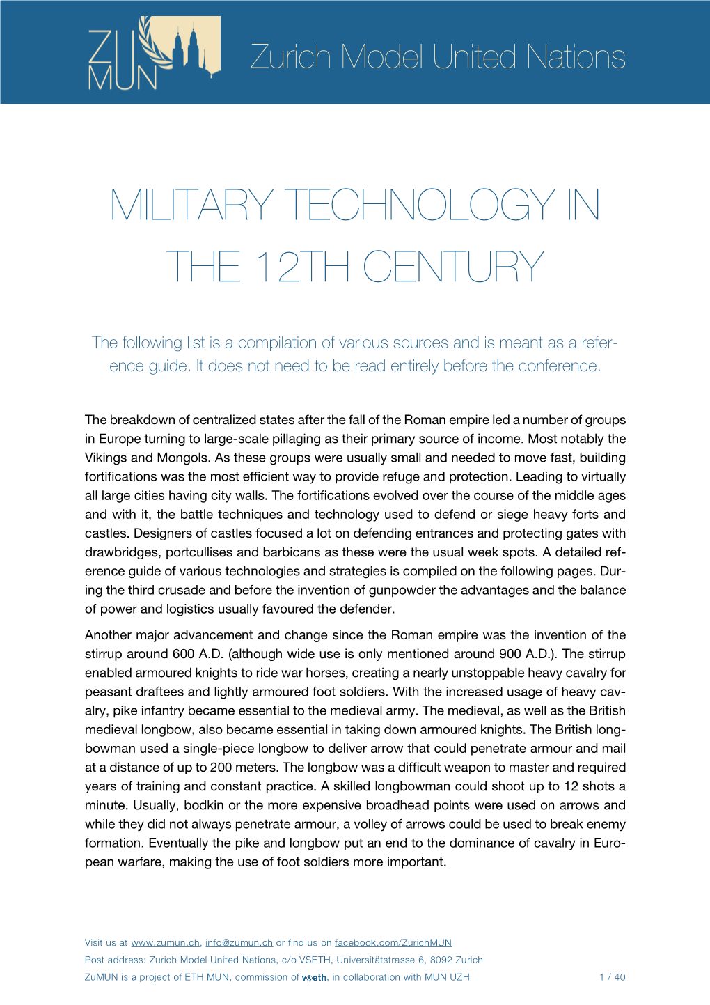 Military Technology in the 12Th Century