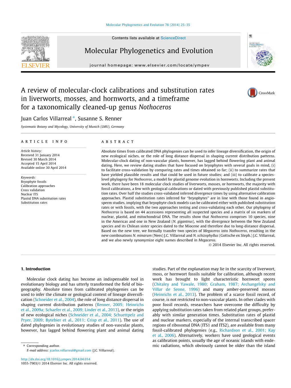 A Review of Molecular-Clock Calibrations and Substitution Rates In