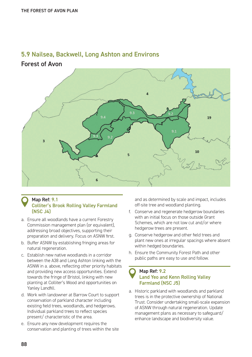 5.9 Nailsea, Backwell, Long Ashton and Environs Forest of Avon