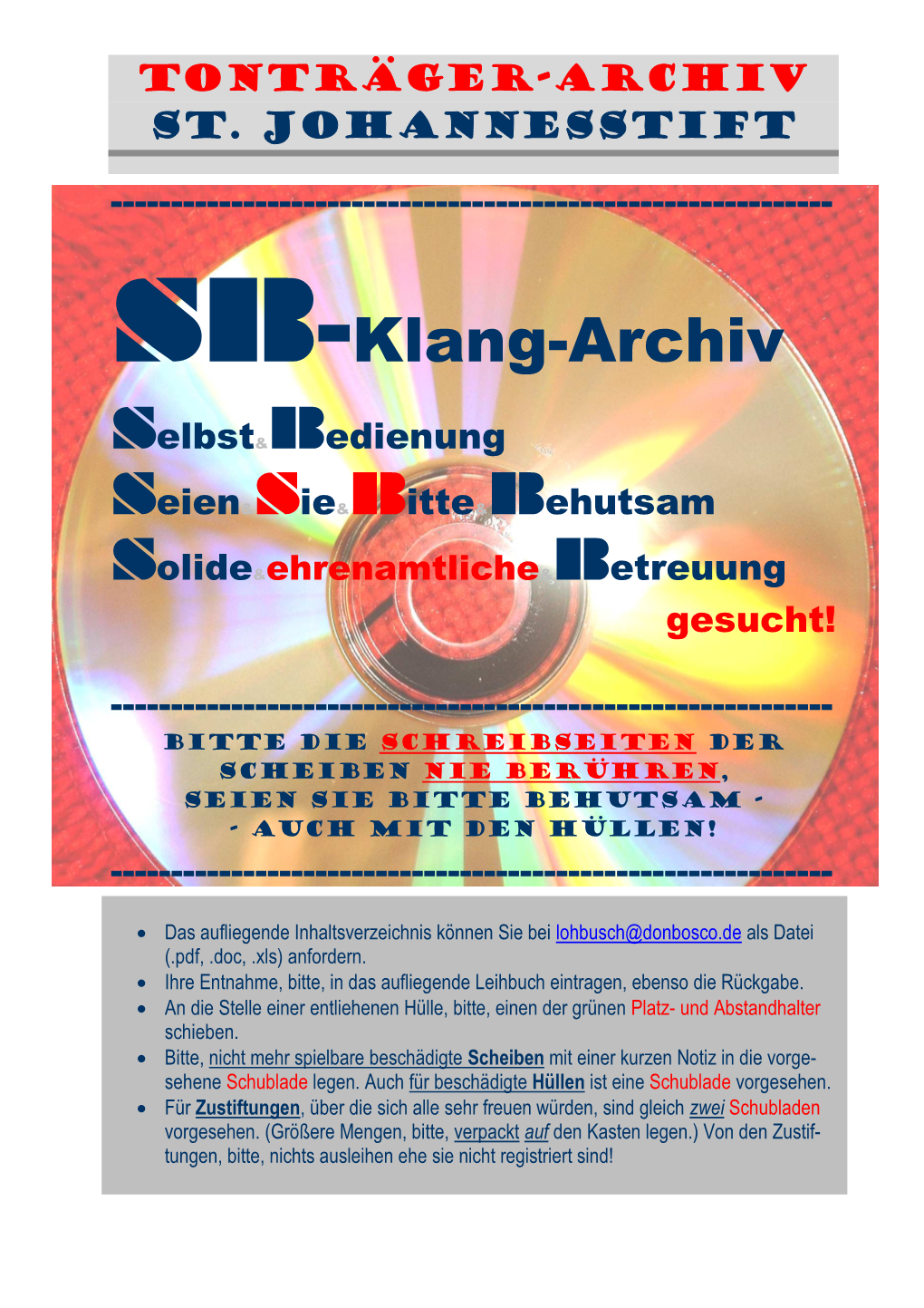 SB Klang-Archiv