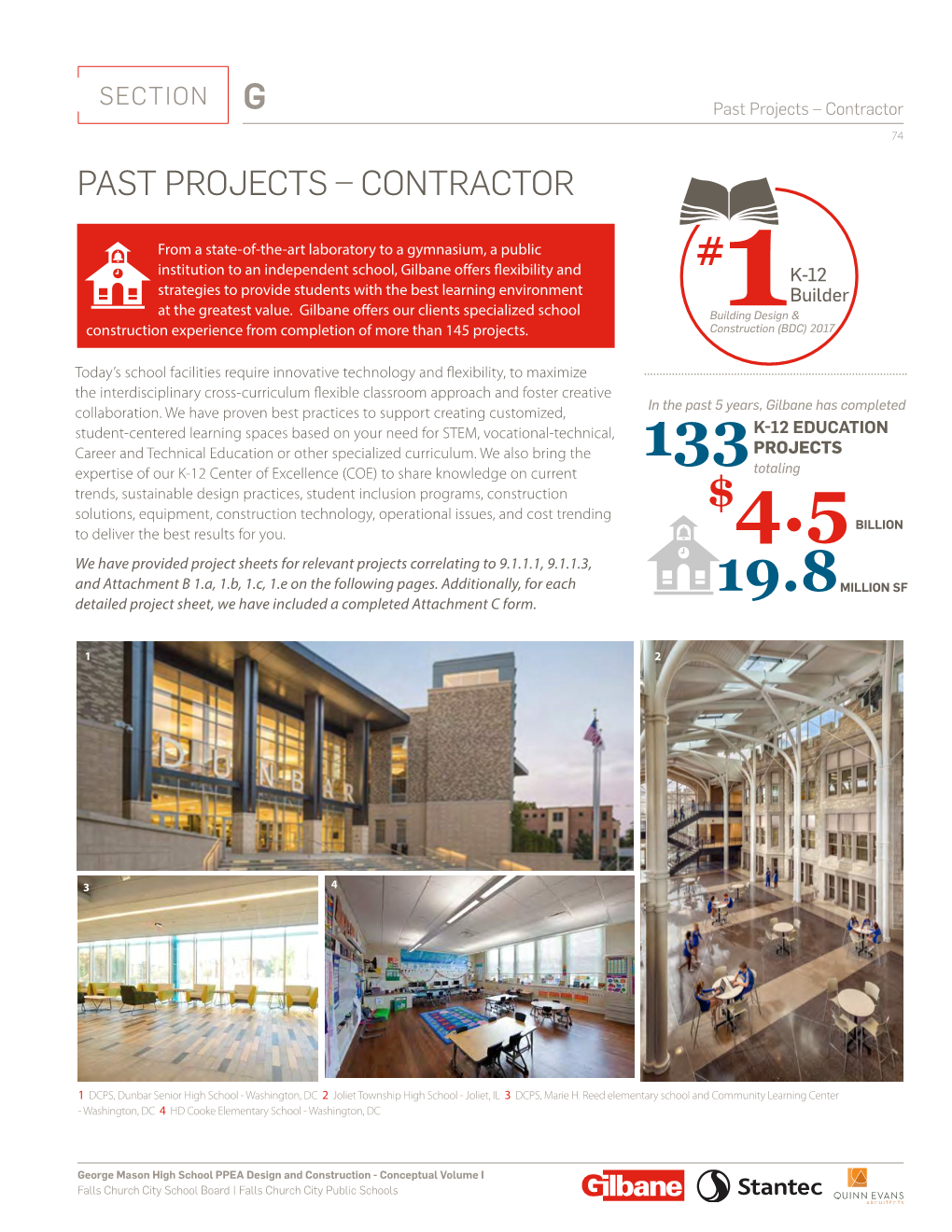 Past Projects – Contractor 74 PAST PROJECTS – CONTRACTOR