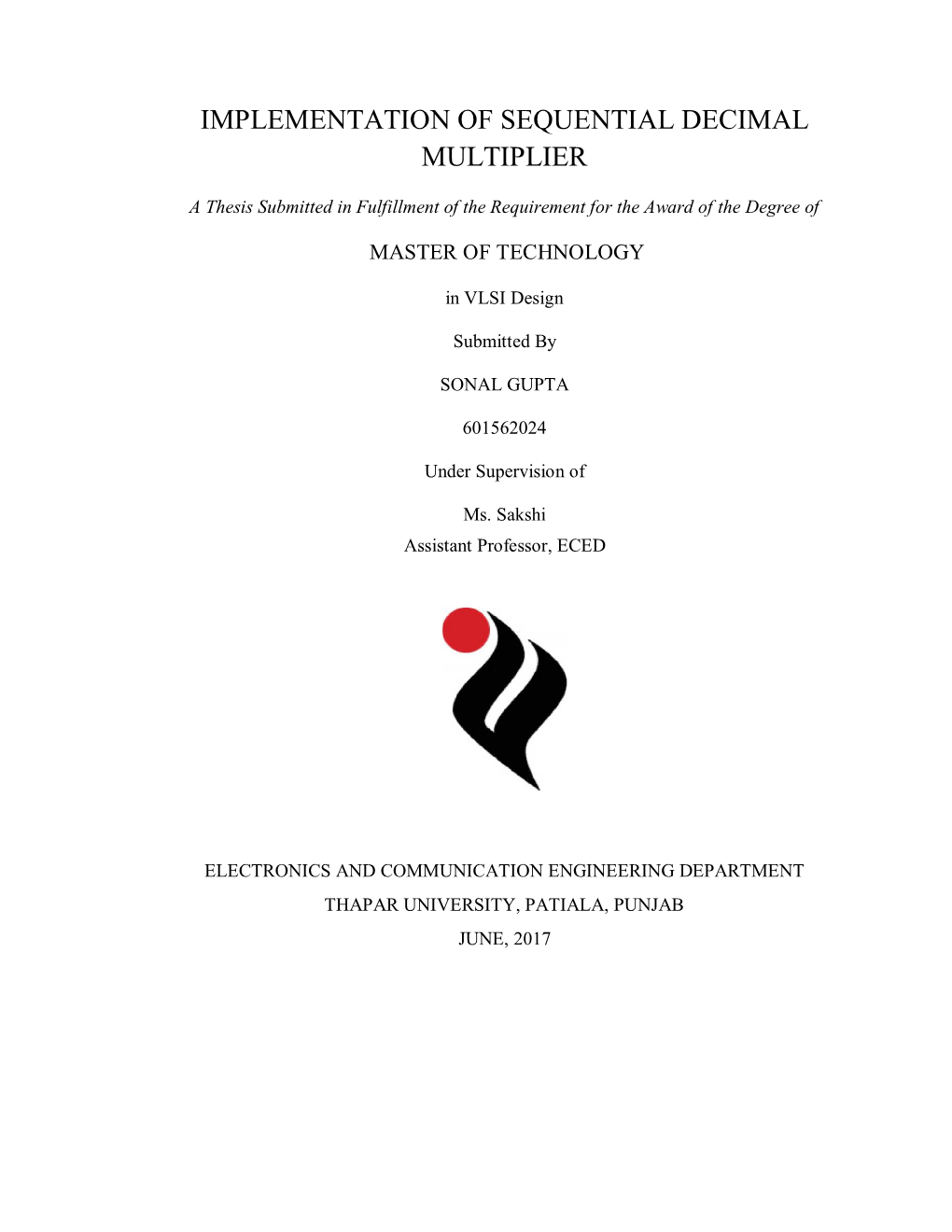 Implementation of Sequential Decimal Multiplier