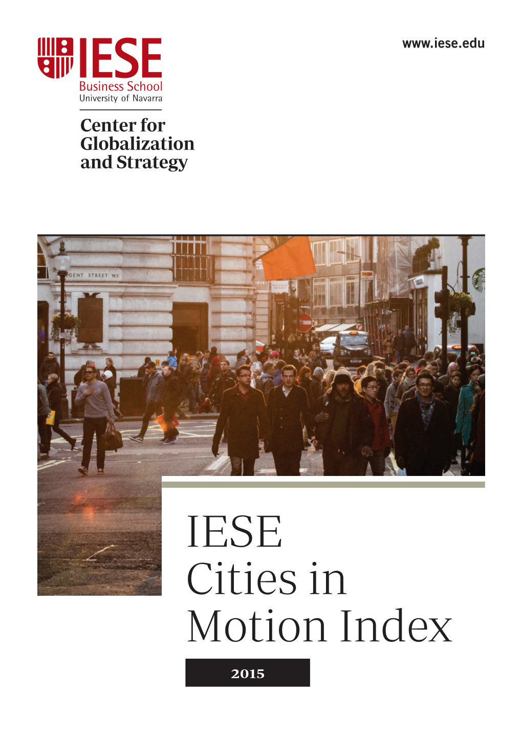 IESE Cities in Motion Index