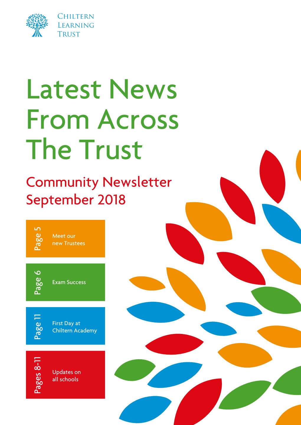 Latest News from Across the Trust Community Newsletter September 2018